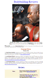 Mobile Screenshot of bodybuildingreviews.net